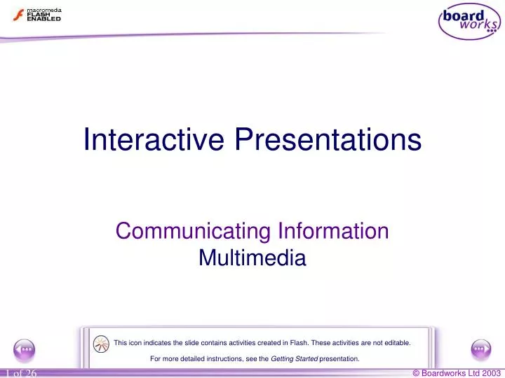 interactive presentations