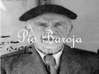 p o baroja