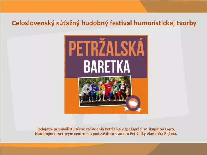 celoslovensk s a n hudobn festival humoristickej tvorby