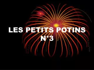 les petits potins n 3