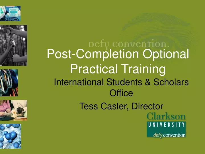 post completion optional practical training