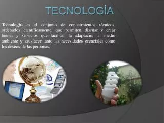 tecnolog a