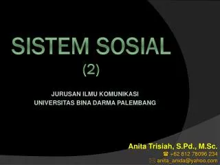 jurusan ilmu komunikasi universitas bina darma palembang