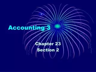 Accounting 3