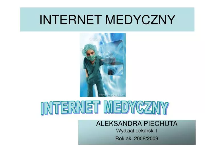 internet medyczny