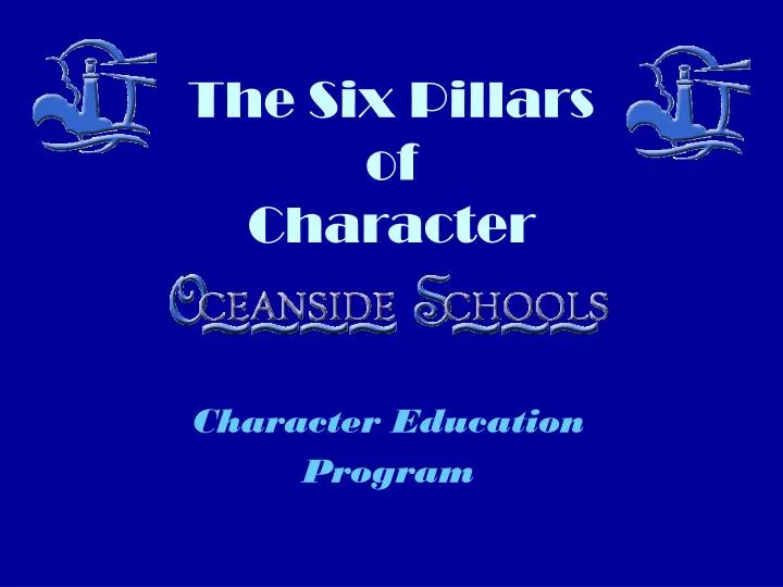 the six pillars of character