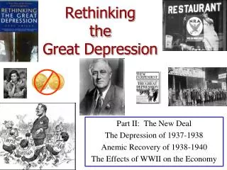 Rethinking the Great Depression