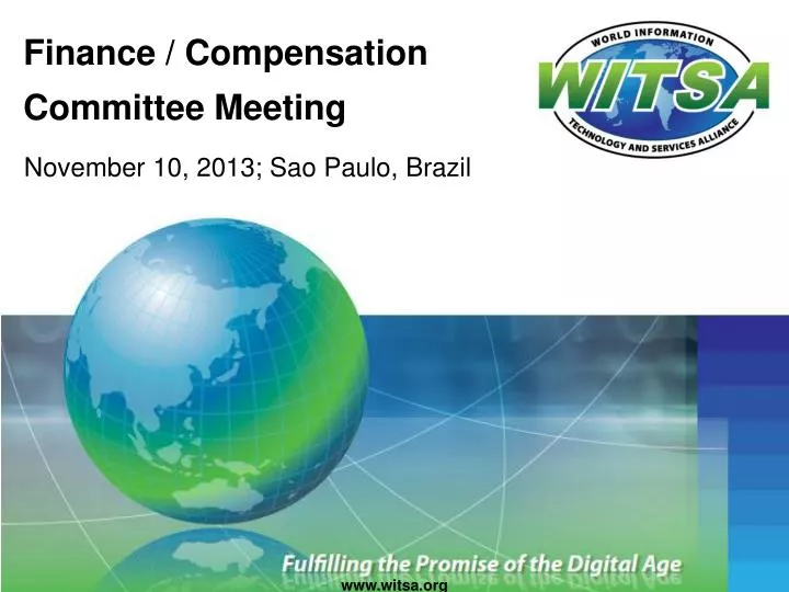 finance compensation committee meeting