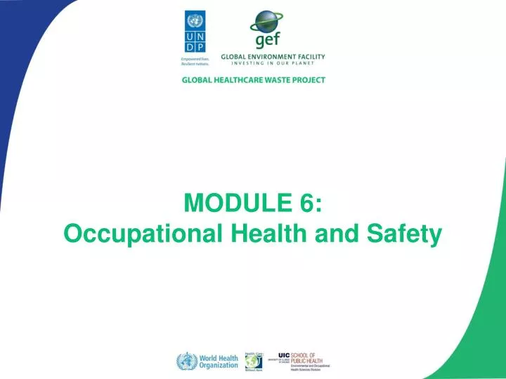 module 6 occupational health and safety