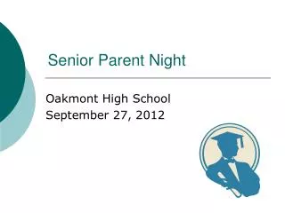 Senior Parent Night