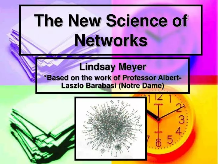 the new science of networks