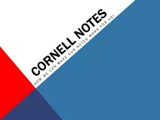 Cornell notes