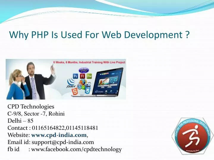 why php is used for web development