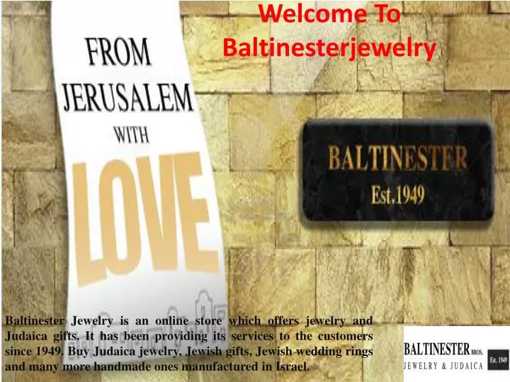 welcome to baltinesterjewelry