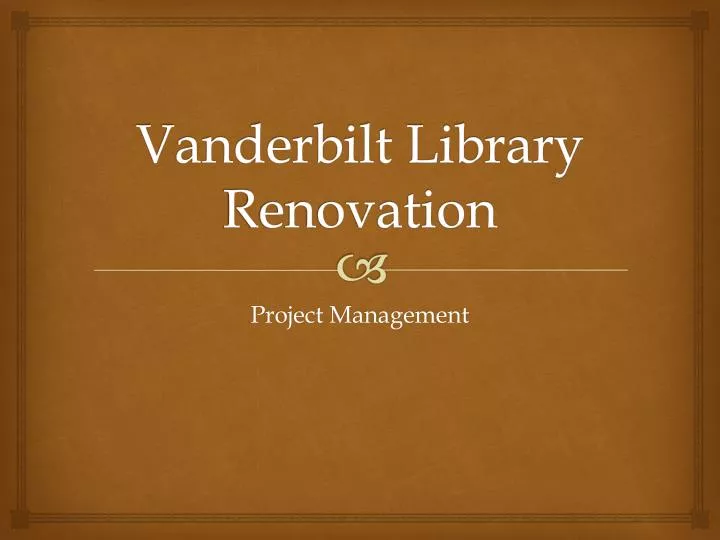 vanderbilt library renovation
