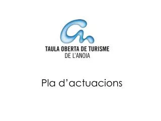 pla d actuacions