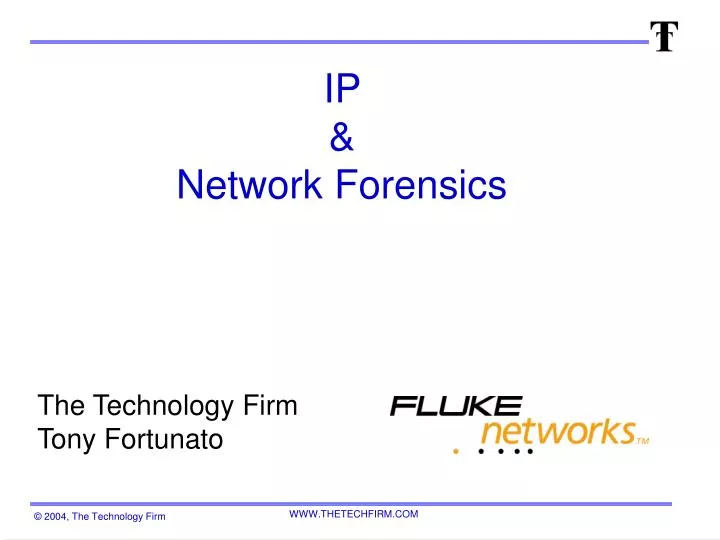 ip network forensics