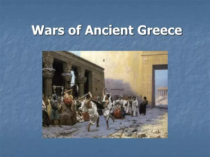wars of ancient greece