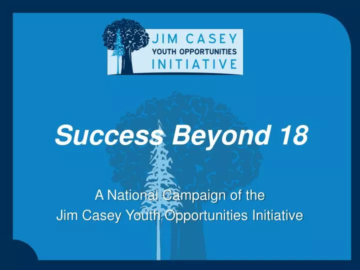 success beyond 18