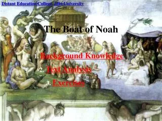 The Boat of Noah