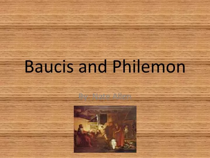 baucis and philemon