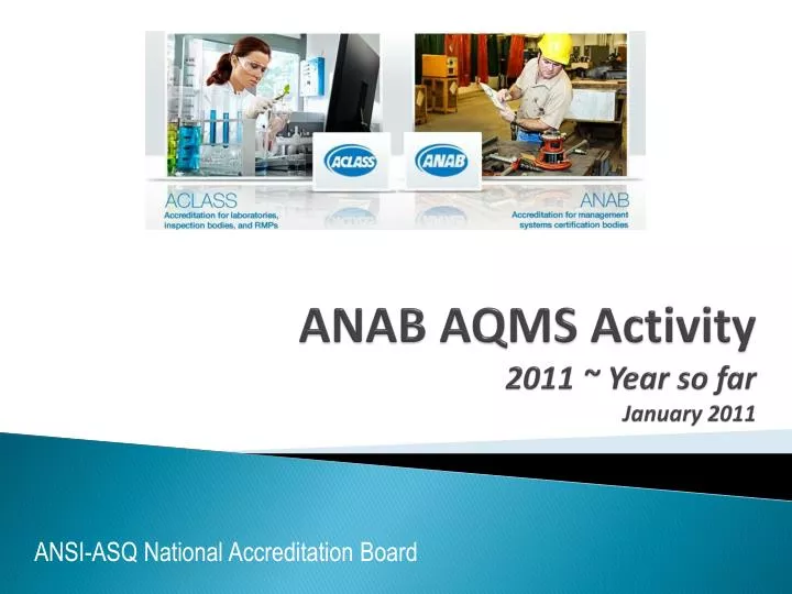 anab aqms activity 2011 year so far january 2011