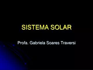 sistema solar