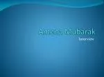 Amena Mubarak - slide 1