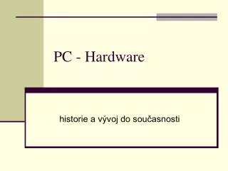 pc hardware