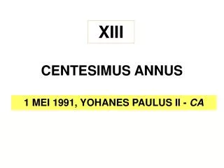 centesimus annus