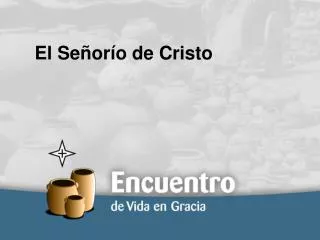 el se or o de cristo