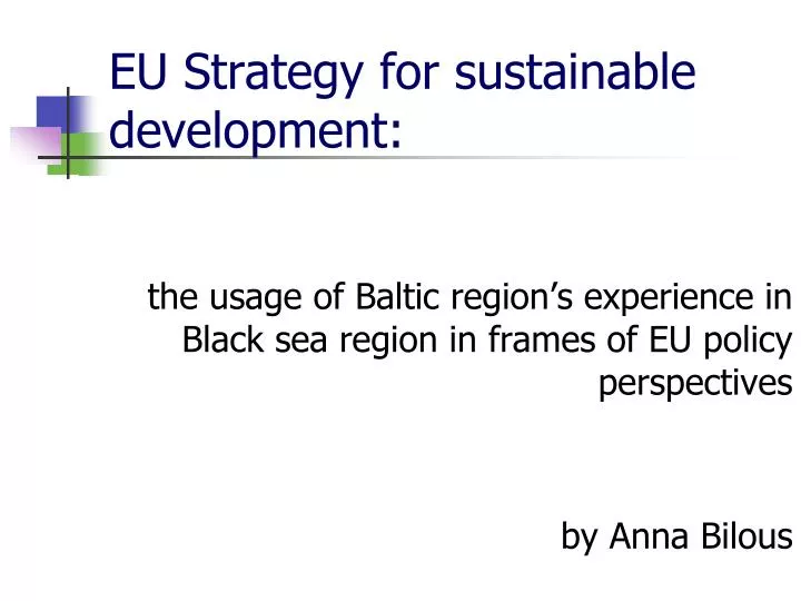 eu strategy for sustainable development