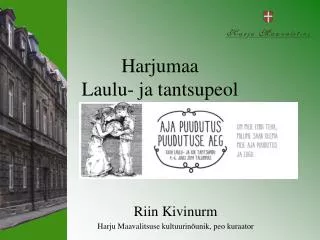 harjumaa laulu ja tantsupeol