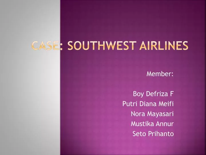case southwest airlines