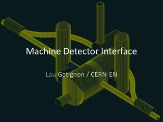 Machine Detector Interface