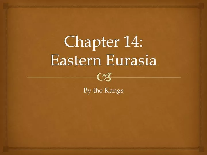 chapter 14 eastern eurasia