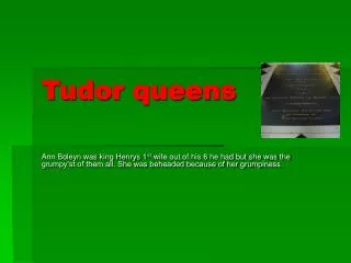 Tudor queens