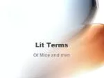 Lit Terms - slide 1