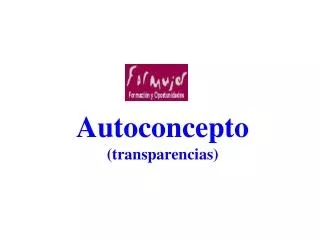 autoconcepto transparencias