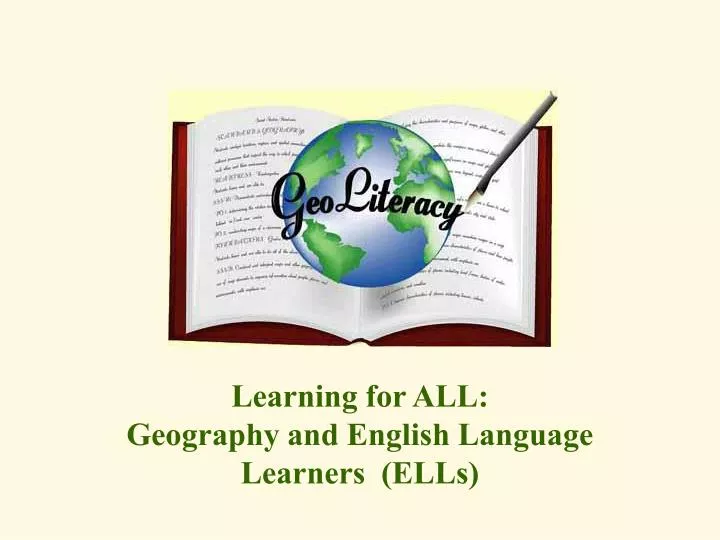 learning for all geography and english language learners ells