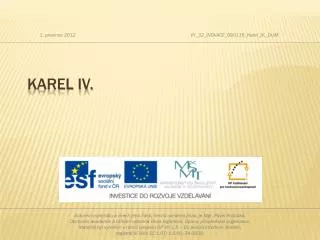 karel iv