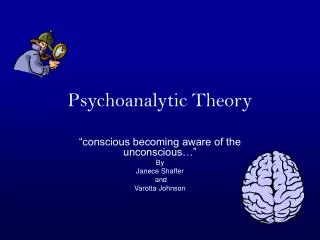 Psychoanalytic Theory