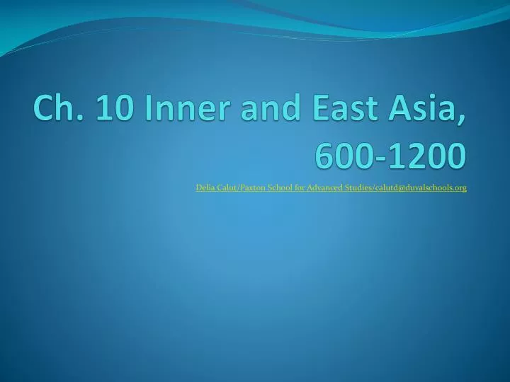 ch 10 inner and east asia 600 1200