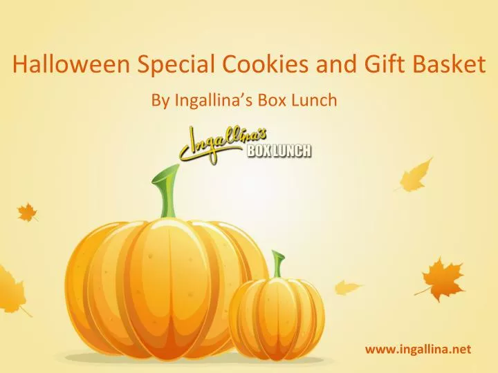 halloween special cookies and gift basket