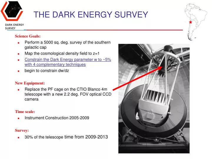 the dark energy survey