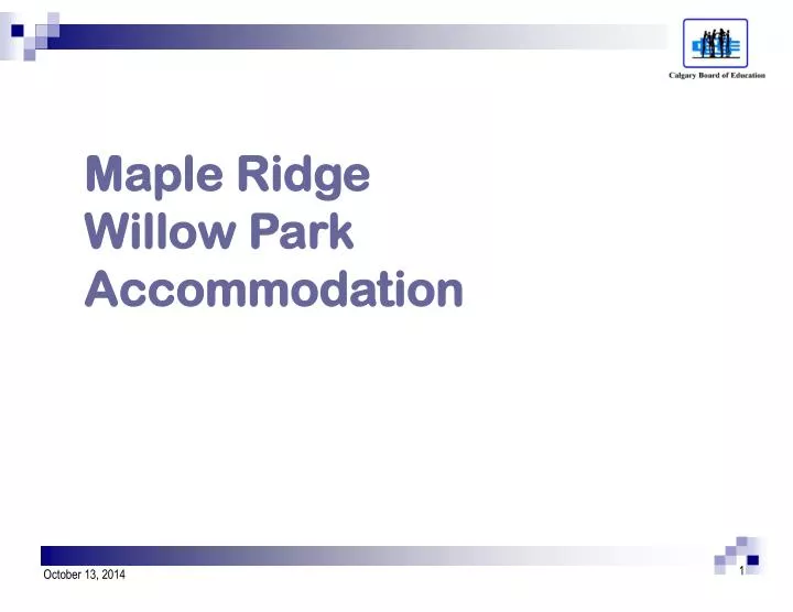 maple ridge willow park accommodation