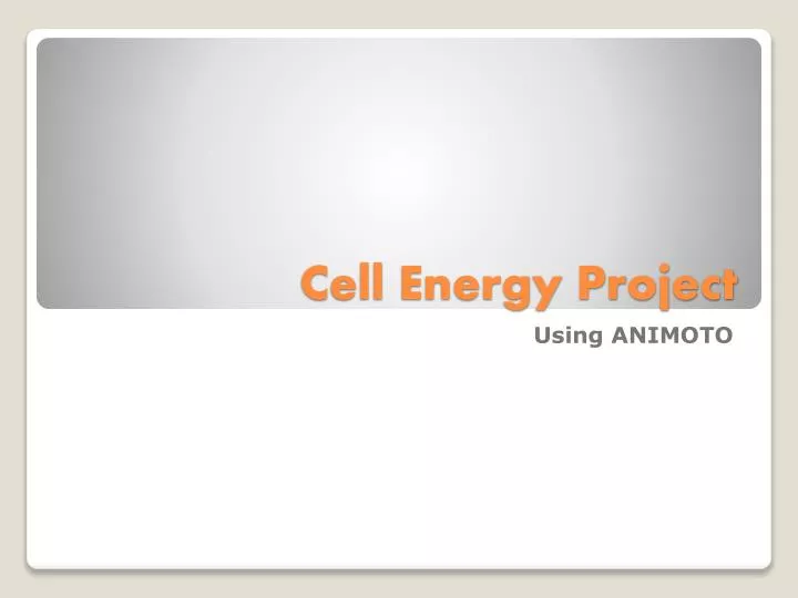 cell energy project