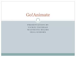 Go!Animate