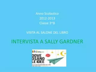 intervista a sally gardner