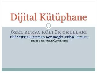 dijital k t phane